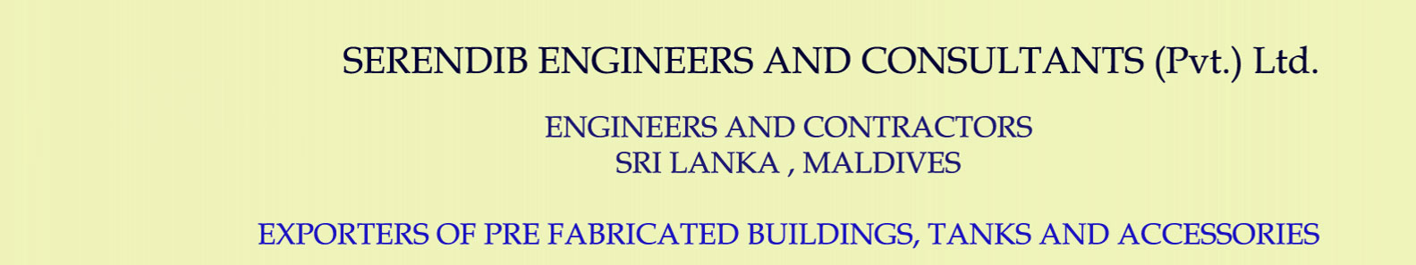 SERENDIB ENGINEERS AND CONSULTANTS PVT LTD